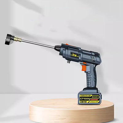 Nhập khẩu máy rửa xe áp suất cao hoàn toàn tự động súng phun nước hộ gia đình bơm pin lithium di động có thể sạc lại máy làm sạch không dây đầu nối súng rửa xe cao áp súng phun nước rửa xe
