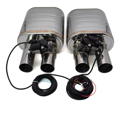 Ống xả ô tô sửa đổi van điện bằng thép không gỉ trống nút công tắc khởi động âm thanh xe thể thao nổ tung âm thanh đường phố đuôi họng cấu tạo con đội thủy lực trục cam