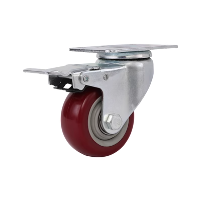 mâm 15 inch 4 lỗ Bánh xe xoay 3 inch Bánh xe màu đỏ táo tàu 4 inch PVC mang phanh đôi Kệ bánh xe 5 thanh vít xe đẩy lazang 17 inch 5 lỗ mâm xe ô tô 19 inch