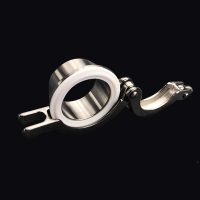 phớt dầu Vòng đệm lắp đặt nhanh PTFE trắng chống ăn mòn chống ăn mòn bằng thép không gỉ nhiệt độ cao kẹp lắp đặt nhanh Vòng đệm PTFE lắp đặt nhanh moay ơ ô tô phớt chắn mỡ