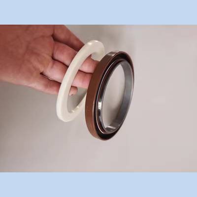 phớt chịu nhiệt skf Phớt dầu cao su flo mới phớt dầu phía trước trục khuỷu wp12/D12 100*130*12/15.6 Bộ phớt dầu kết hợp xoay trong phớt dầu phớt chắn dầu nok