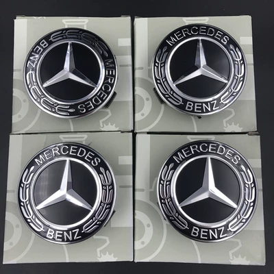 Mercedes -Benz Bánh xe mới C180 C200 E260 E300 S350 GLA Later Label Cover Cover Wheelbal tem xe oto dep tem xe oto