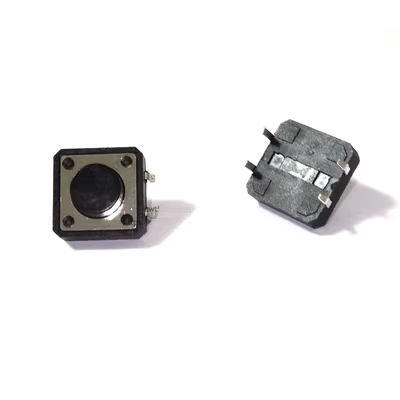 cầu chì oto Công tắc chạm dọc 12X12 12 * 12 * 5/6/7/8/9/9/9/9/10/11/12mm Nút 4 chân thẳng hàng thay cầu chì cầu chì điện