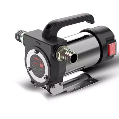 bình xăng ô tô Máy bơm dầu điện nhỏ 12V24V220V máy tiếp nhiên liệu dầu diesel tiến và lùi đơn vị bơm bơm tự mồi bơm dầu nắp bình xăng cnc lọc xăng xe i10