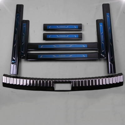 bậc bước chân toyota cross Phụ kiện trang trí đặc biệt cho cốp sau Volkswagen Tiguan 10-17, dải bệ cửa và sửa đổi bàn đạp chào mừng hàn két nước ô tô bậc bước chân tucson 2020