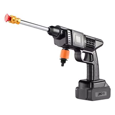 sung rua xe Không dây rửa xe áp lực cao súng nước máy hộ gia đình di động đa chức năng pin lithium xịt làm sạch rửa xe hiện vật máy làm sạch súng rửa xe tăng áp súng rửa xe bosch