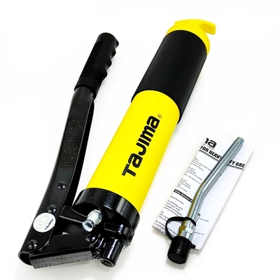 Súng bắn mỡ bằng tay tajima Tajima của Nhật Bản THY-400 401 402 600CC cực đơn cực đôi áp suất cao và thấp hướng bơm mỡ ô tô dụng cụ bơm mỡ bằng tay