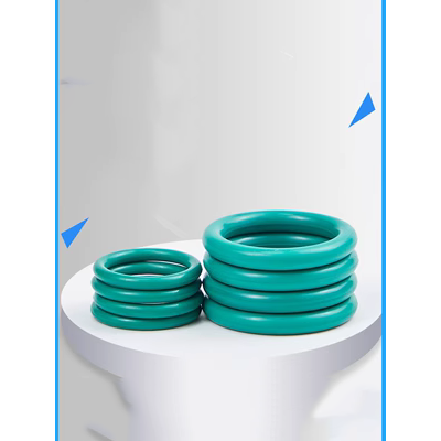phớt máy bơm tăng áp Vòng đệm o-ring cao su flo màu xanh lá cây chịu nhiệt độ cao và đường kính ngoài chịu dầu (3-20) * 1/10 vòng đệm cao su gia dụng phốt bơm nước chịu nhiệt phớt lò xo chịu nhiệt