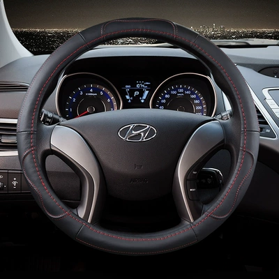 Bọc vô lăng xe Hyundai IX25 Yuena IX35 Lang tên Bọc da tay lái Turina Sonata Tucson bọc da vô lăng vô lăng sparco