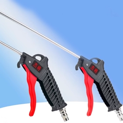 súng hút và thổi khí nén Súng thổi bụi áp suất cao chịu gió Jiejiang JJX6 8.0 công cụ làm sạch bụi loại bỏ bụi chống trượt với súng hơi miệng dài Vòi hơi khí nén
