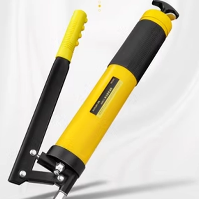 súng bơm mỡ điện Súng bắn bơ thủ công, tạo tác bơ áp suất cao và tiết kiệm nhân công, máy tra dầu nhỏ trong suốt dành cho máy đào may bom mo đầu vòi bơm mỡ