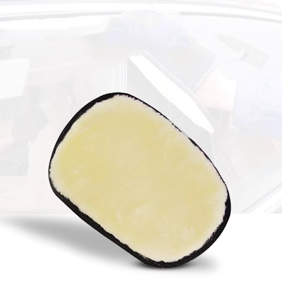Găng tay nhung giả len cao cấp đặc biệt, miếng bọt biển chải xe, miếng bọt biển dày không làm hỏng sơn, khăn lau xe làm sạch chân gấu máy hút bụi mini cầm tay