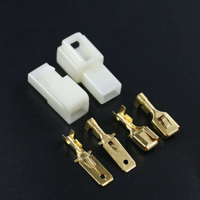 đầu cos nối thẳng Đầu nối xe hơi Đầu nối 6.3mm 1P2P3P4/6-10P lõi lỗ nam và nữ mông cắm dòng điện cao đầu nối dây điện chống nước đầu cosse dây điện
