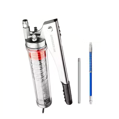 bơm mỡ bò mini Rừng Xanh Mỡ Súng Cao Áp Bằng Tay Sâu Bướm Súng Đặc Biệt Máy Xúc Bơ Hiện Vật Bom Bơ Xả Tự Động thiết bị bơm mỡ bằng tay súng bơm mỡ khí nén