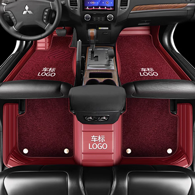 Thảm lót sàn Mitsubishi Pajero bao quanh nguyên bản v93 v97 Pajero v73 thảm trải sàn đặc biệt bao quanh xe thảm lót sàn xl7