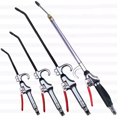 súng xịt máy nén khí Súng thổi bụi hợp kim cao cấp mở rộng kính thiên văn loại bỏ bụi súng hơi máy nén khí máy bơm không khí súng phun kim loại làm sạch khí nén công cụ súng xịt khí nén