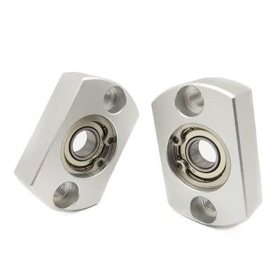 bạc đạn 6004 Ghế chịu lực nhỏ gọn đai hợp kim nhôm ghế chịu lực cắt mặt bích chịu lực hỗ trợ ghế cố định BACA BGCAB bạc đạn ucf