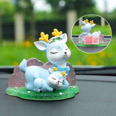 Quét mã QR di chuyển xe, di chuyển xe, biển số, biển số điện thoại đỗ xe tạm thời cao cấp, trang trí nội thất ô tô rèm chắn nắng ô tô
