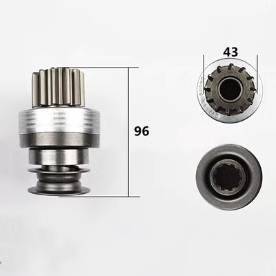 Xichai 6DL Golden Di 276s với Oway-Jiefang J6 Bắt đầu ném bánh xe 12 Key 10 Key Unid mô tơ đề xe ô tô chổi than củ đề ô tô