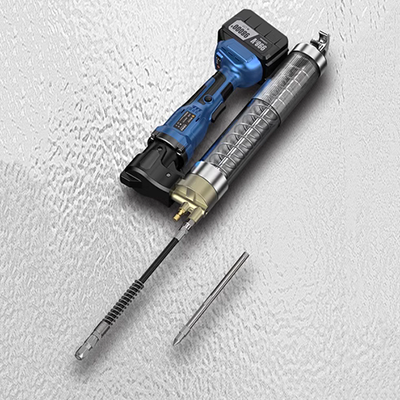 Mỹ điện súng mỡ 24 v máy xúc tự động đặc biệt áp suất cao phun dầu sâu bướm hiện vật bơ đồ bơm mỡ bò thiết bị bơm mỡ bằng tay