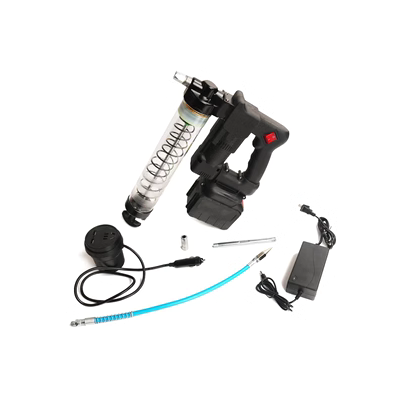 Điện Súng Bắn Mỡ 24V Bơ Máy Hoàn Toàn Tự Động Điện Áp Cao Dây Kéo Máy Xúc Oiler Sạc Pin Lithium máy bơm mỡ bò bằng khí nén máy bơm mỡ santhuongmaidientu vn