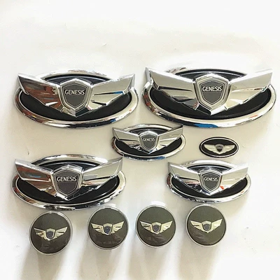 Shengda ix45 Ge Ruige Yue mới của Hyundai đã sửa đổi phía trước và phía sau xe tiêu chuẩn bánh xe trung tâm che vô lăng tiêu chuẩn cánh thiên thần tiêu chuẩn mẫu tem dán xe ô tô đẹp dán nội thất ô tô