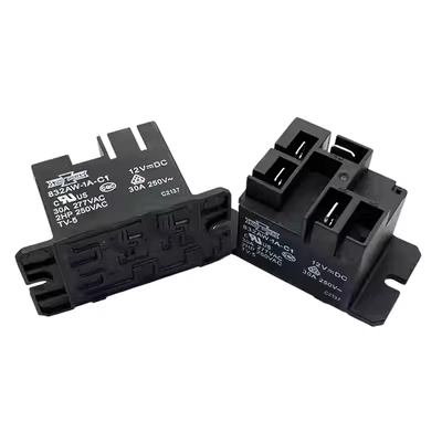 rơ le thời gian omron 832AW-1A-C1 12VDC 30a Một bộ rơle công suất cao nguyên bản Đài Loan Songchuan thường mở rơ le nhiệt mitsubishi role nhiet 3 pha