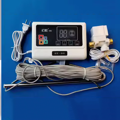 cảm biến steelmate 6 mắt Máy nước nóng năng lượng mặt trời nhiệt độ nước và bộ điều khiển mực nước hiển thị tự động máy nước nóng tự động thông minh cảm biến trước sau steelmate