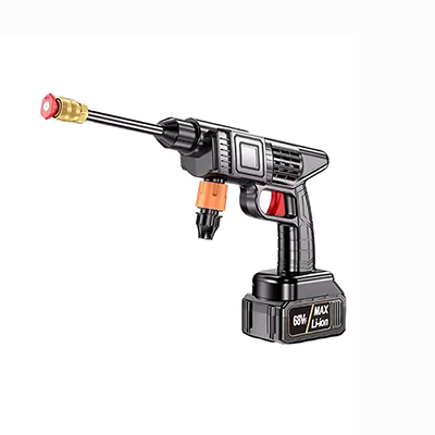 Đức nhập khẩu máy rửa xe không dây áp lực cao súng nước rửa xe hộ gia đình mạnh mẽ điều áp nước lấy pin lithium xe đánh răng hiện vật súng phun nước rửa xe súng rửa xe mini