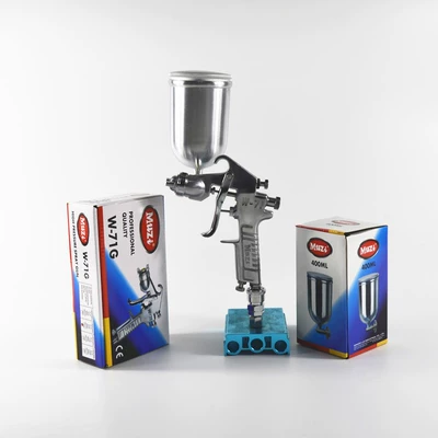 may phun son cam tay gia bao nhieu Hướng dẫn sử dụng súng phun sơn Muzi W-71/W-77 bằng khí nén F-75 sơn phủ ngoài nội thất ô tô bình tưới nước súng phun vữa súng phun sơn tường nhà