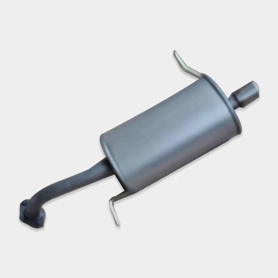 Thích hợp cho Mazda 323 Premarin Familia II ống xả phần phía sau bộ giảm âm hai lớp ống xả akrapovic
