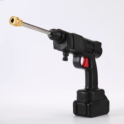 Làm sạch không dây súng nước pin lithium rửa xe súng nước điện hộ gia đình pin lithium bơm rửa xe áp lực cao máy rửa xe súng áp lực rửa xe súng xịt rửa xe áp lực cao
