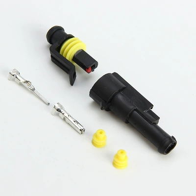 Đầu nối chống nước ô tô 1P1 lỗ 1 dây HID cắm ổ cắm nam và nữ đầu nối chống nước đầu nối dây dau cos dien đầu cosse dây điện