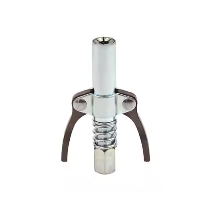 Đức nhập khẩu mới tay cầm đôi bánh răng tự khóa phun dầu bằng tay điện khí nén súng mỡ bôi trơn bánh răng loại đầu phẳng ố vàng bơm mỡ điện cầm tay máy bơm mỡ bằng chân
