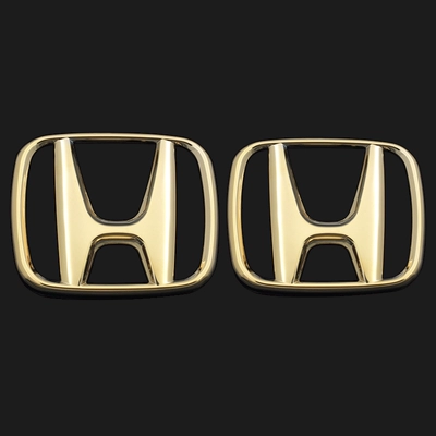 dán xe ô tô Áp dụng cho thế hệ thứ bảy của Accord Ten Accord CRV thế hệ thứ bảy Fit Jeedbinzhi, phía trước và phía sau của nhãn xe ròng Trung Quốc Gold tem xe ô tô logo xe oto