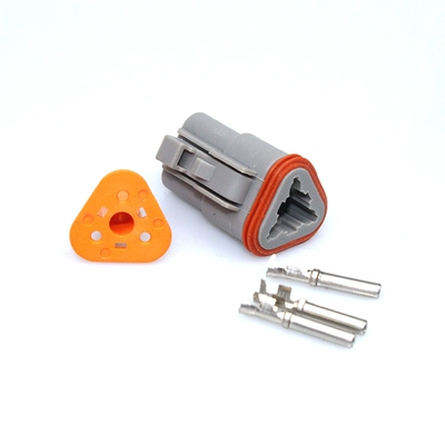 Đầu nối DEUTSCH/DEUTSCH/DT06-2S đầu nối chống nước ô tô DT04-2P dây cắm nam và nữ cos nối dây điện các loại đầu nối dây điện