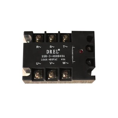 Rơle trạng thái rắn ba pha DREL Rơle trạng thái rắn CDG3-ACDC AC DC Rơle SSR-3 ro le nhiet