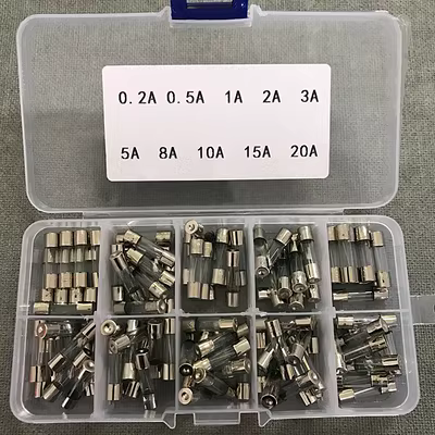 Thiết bị gia dụng Xe thuốc lá Thuốc lá Bảo hiểm Thuốc lá 6*30MM0.2A-0.5-1A-20A 10 Thông số kỹ thuật 250V cầu chi cầu chì xe ô tô