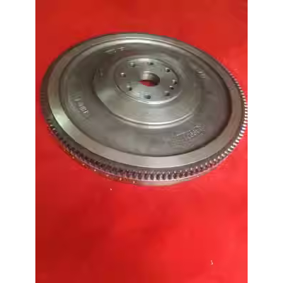 bánh đà huyndai Phụ tùng xe thương mại ô tô thứ hai Dongfeng Lắp ráp bánh đà động cơ Thiên Tân 4H EFI 5313586 được trang bị tấm áp suất 395 sỉ lẻ bánh đà ô tô bánh đà huyndai