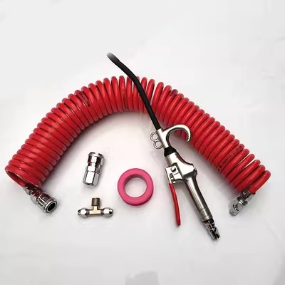 súng hút và thổi khí nén Súng thổi bụi xe tải Súng thổi bụi cao áp gắn trên xe ống lò xo ống thổi súng hút bụi súng hút bụi xe máy thổi bụi vòi xịt máy nén khí súng hút thổi máy nén khí