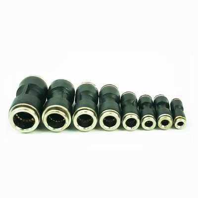 Đầu nối khí nén PU trực tiếp kết nối trực tiếp kết nối giữa đầu nối nhanh PU-468101214PE Điện áp cao vệ sinh ống xả ô tô ống tiêu winner x