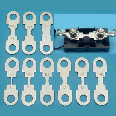 cầu chì ô tô Xe hơi phẳng/chip/bu lông -type pin lớn fork fork bu lông -type xe tải xe tải xe tải xe tải xe tải hạng nặng xe tải hạng nặng cầu chì ống 5a cau chi