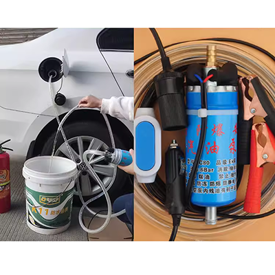 Bơm dầu xe ô tô 12V di động bơm xăng điện Oiler bơm xe tăng sửa đổi chống cháy nổ tự mồi diesel tắt tiếng bơm hơi toyota bơm hơi toyota