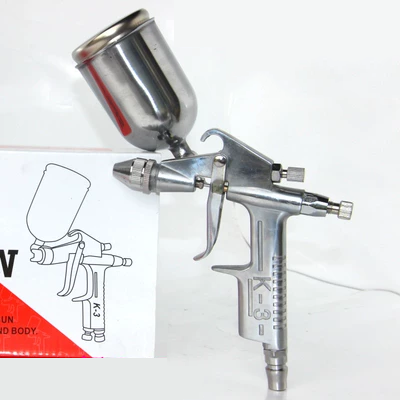 sung son Súng sửa chữa mini K-3/200ml súng phun cỡ nòng 0.5 lỗ tròn súng phun sơn diện tích nhỏ súng phun sơn ô tô các loại súng phun sơn