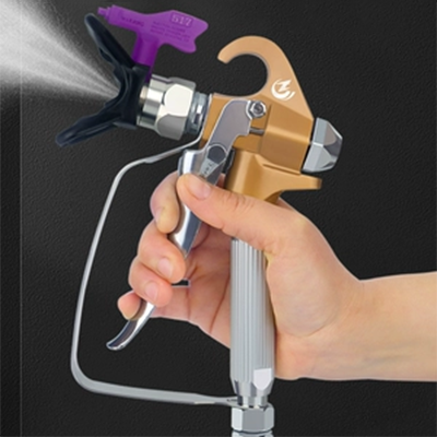 đầu phun sơn xịt Xịt sơn cao su sơn sơn cao cấp không có không khí phun phụ kiện súng phun sơn thép không gỉ máy phun súng phun vòi phun súng phun sơn sần giá đỡ súng phun sơn