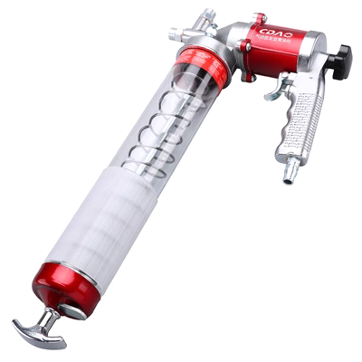 bơm mỡ điện 24v CDAO bắn liên tục bằng khí nén áp suất cao trong suốt mỡ súng bằng tay nhỏ bơ máy sâu bướm bơ đạn dầu súng đầu bơm mỡ móc máy bơm mỡ khí nén kocu gz 10