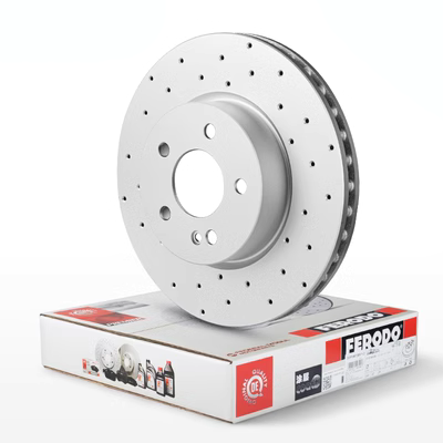 Đĩa phanh trước đục lỗ Philodo DDF2097DC-1-D phù hợp cho 10 bánh sau JEEP Grand Cherokee 3.6 5.7 thắng đĩa abs má phanh oto