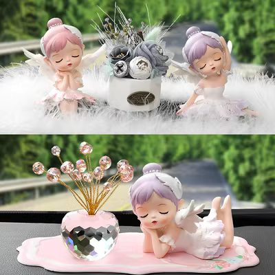 Thiên Thần Nội Thất Ô Tô Vật Dụng Bộ Sưu Tập Xe Ô Tô Cao Cấp Sáng Tạo Nữ Trang Trí Xe Ô Tô Đồ Trang Trí Nữ Thần 2023 Phong Cách Mới tham oto