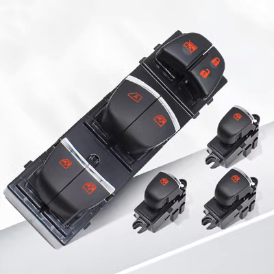 Thích hợp cho công tắc nâng kính Nissan Sylphy, lắp ráp nút cửa sổ Tiida Qijun Teana Qashqai mới đế cầu chì cầu chì sứ