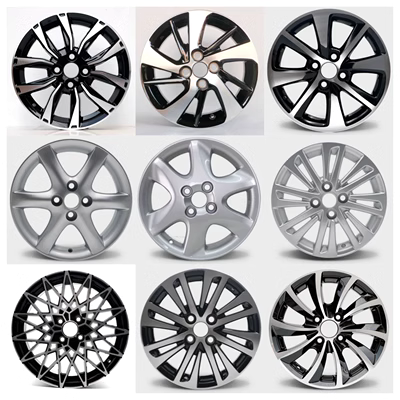 mâm xe oto 18 inch Thích hợp cho Toyota Vios Zhixuan Zhixiang Corolla Yaris bánh xe nhôm vành thép chuông lốp 14 inch 15 inch 16 inch mâm xe hơi mâm 16 inch 4 lỗ